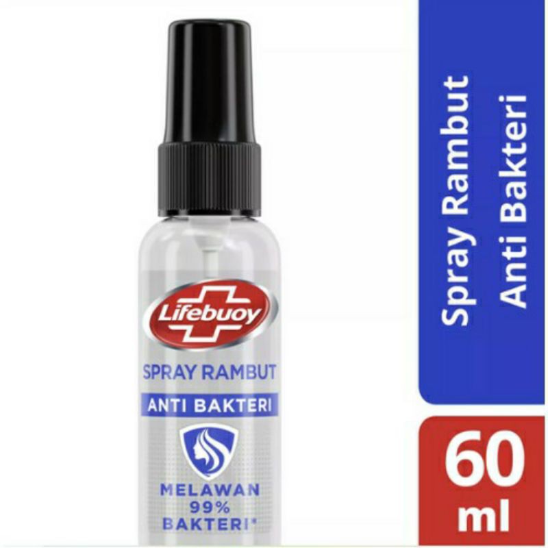 Lifebuoy Hair Mist Antibacterial 60ML - Desinfektan Rambut Spray