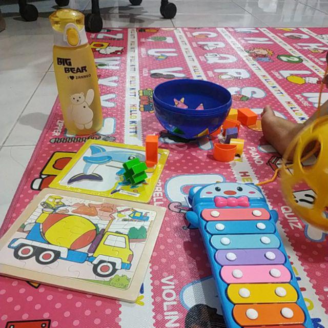 Theona.tata Botol Minum Karakter Big Bear 500ml