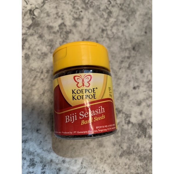 

Biji Selasih Koepoe Koepoe 50g