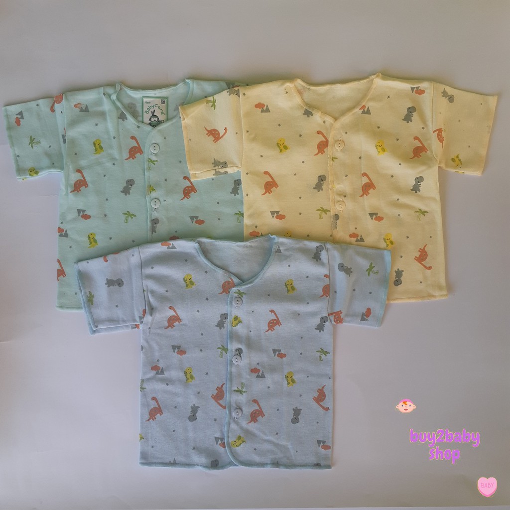 Baju bayi lengan pendek babycare bayi usia 0-4 bulan isi 1 PCS