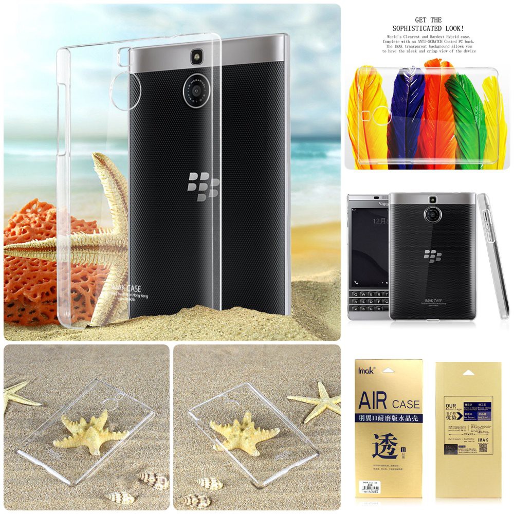 Jual IMAK Crystal Case Premium Series Blackberry Passport Silver Edition Original Diskon