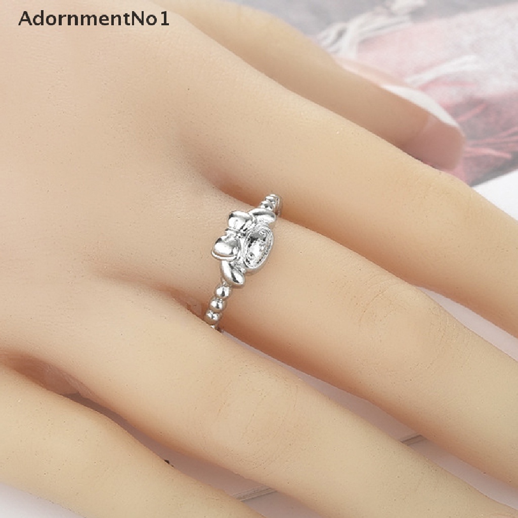 (AdornmentNo1) Cincin Model Terbuka Desain Sanriod Kuromi My Melody Untuk Wanita