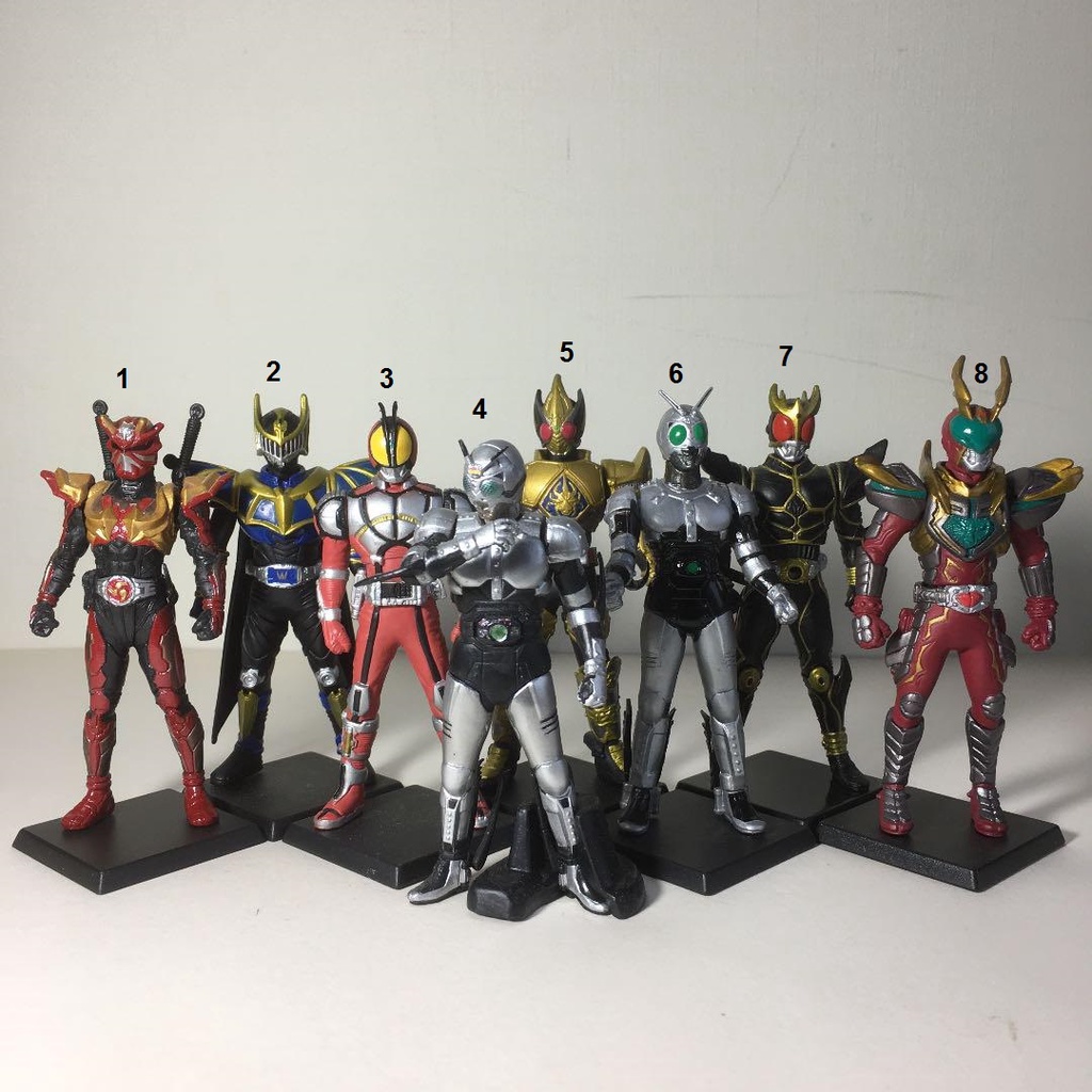 Action Figure Kamen Rider Bandai HG Figure Masked Rider Century King Shadowmoon Kuuga Blade Hibiki C