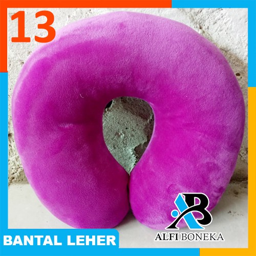 Bantal Leher Velboa Polos Murah