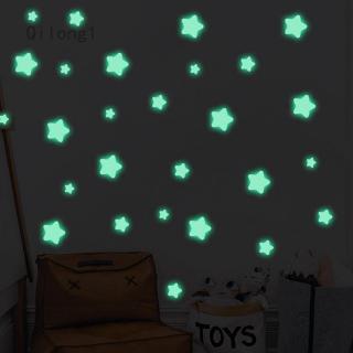 127pcs Stiker Dinding Bentuk Bintang 3d Glow In The Dark 127pcs Stiker Dinding Bentuk Bintang 3d Glow In The Dark