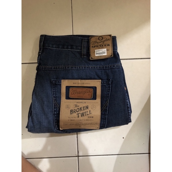 Wrangler Spencer ‘The Broken Twill Denim’