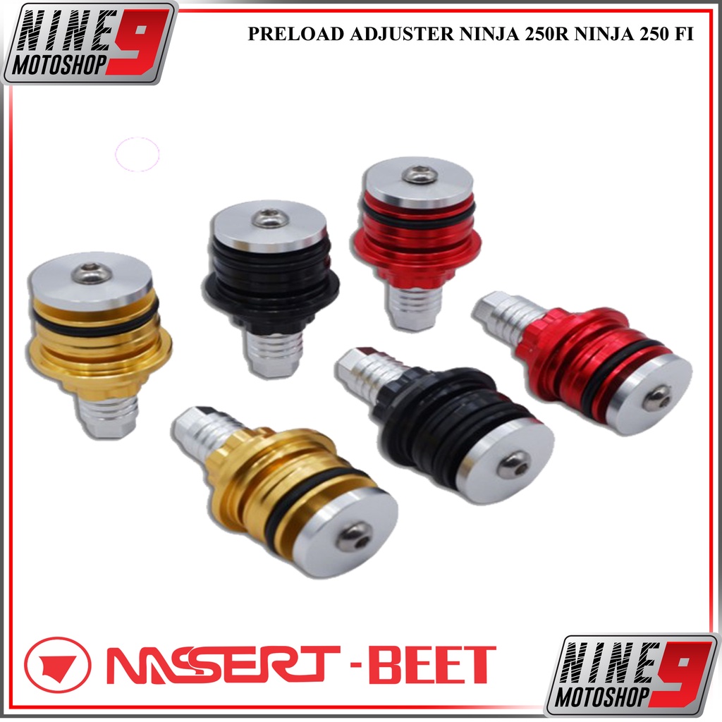 Preload Adjuster Ninja 250r Ninja 250 Fi 2013 Nassert Beet