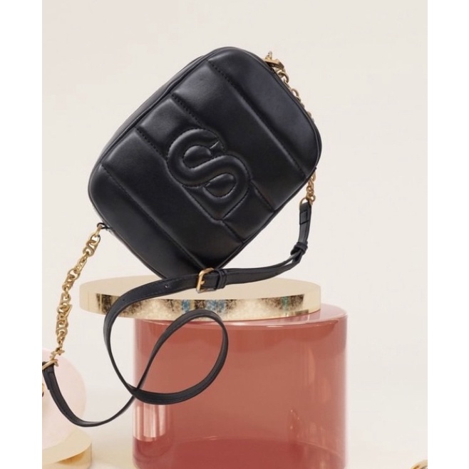 NENA Bag Black Buttonscarves