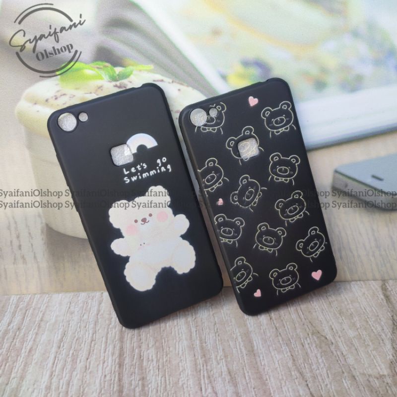 Softcase Vivo Y55 / Y55s / Y55L / 1610 / 1603 Karakter Bear