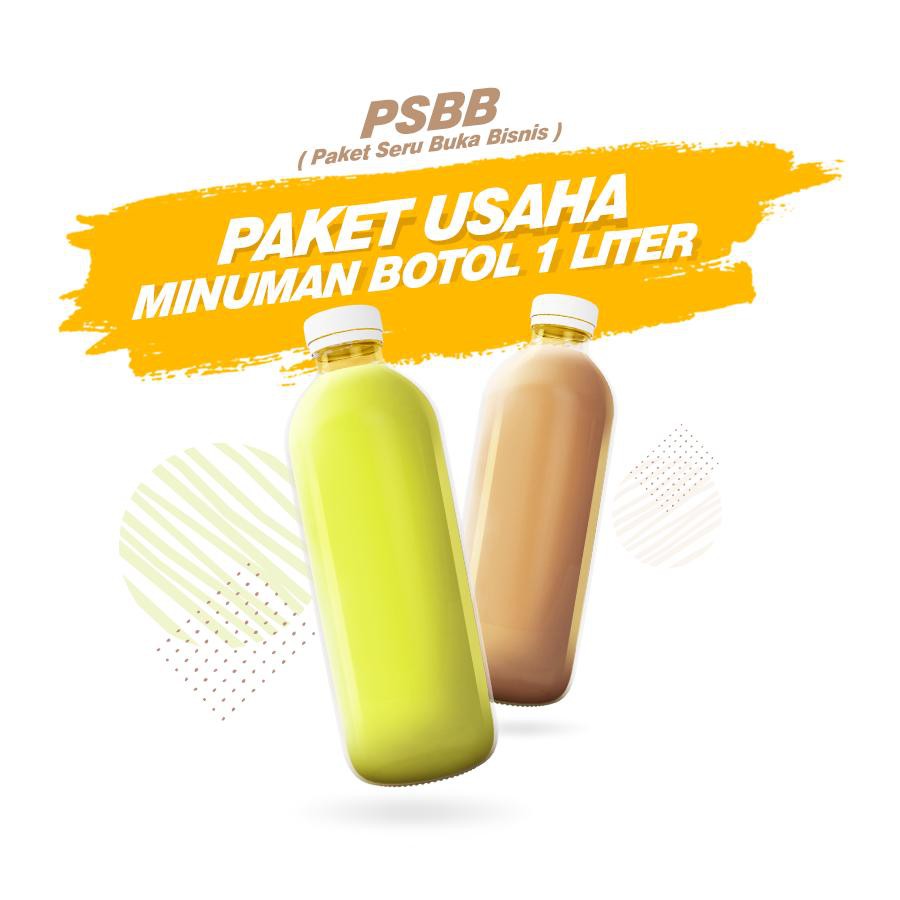 

Paket Usaha Minuman Botol 1 Liter - Peluang Usaha Minuman | DBD Powder