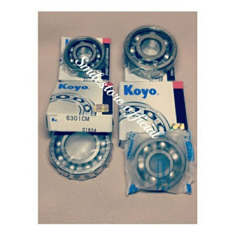 Bearing Laher rasio gardan Beat Scoopy spacy Vario 110 karbu fi injeksi esp original koyo