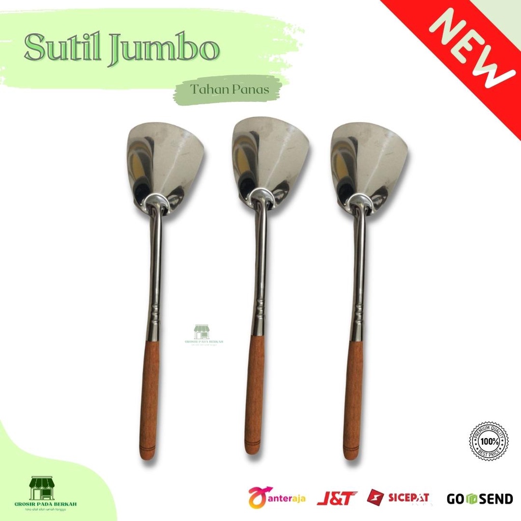 GPB - Sutil Jumbo Stainless Steel - Sutil Susuk Masak Jumbo
