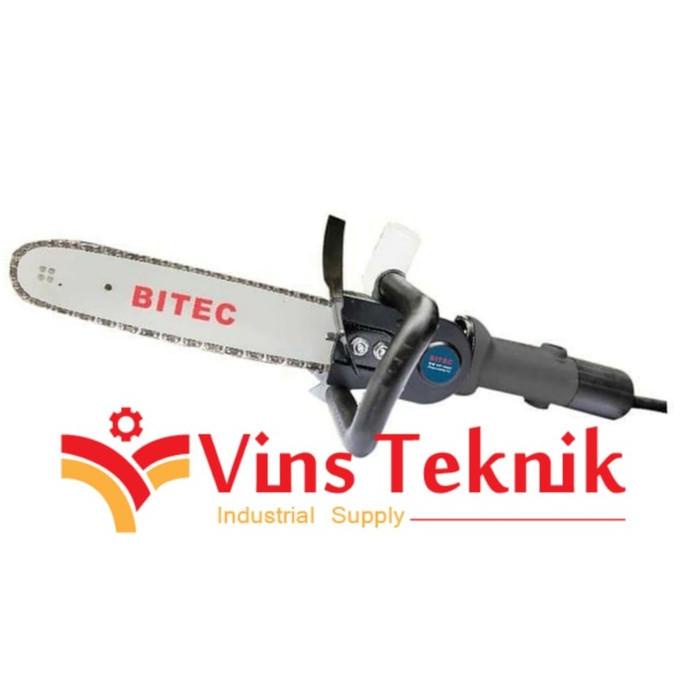 Paket Gerinda Chain Saw Mini Bitec Mesin Gergaji Kayu Mini Termurah