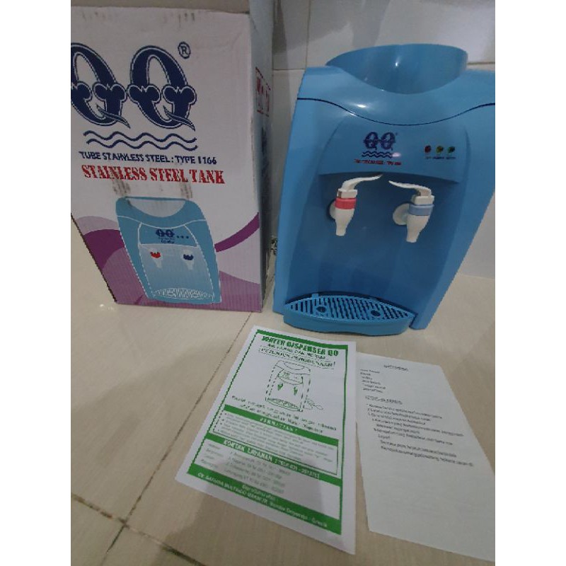 QQ dispenser galon air panas dan normal QQ1166 hot &amp;normal QQ 1166 murah