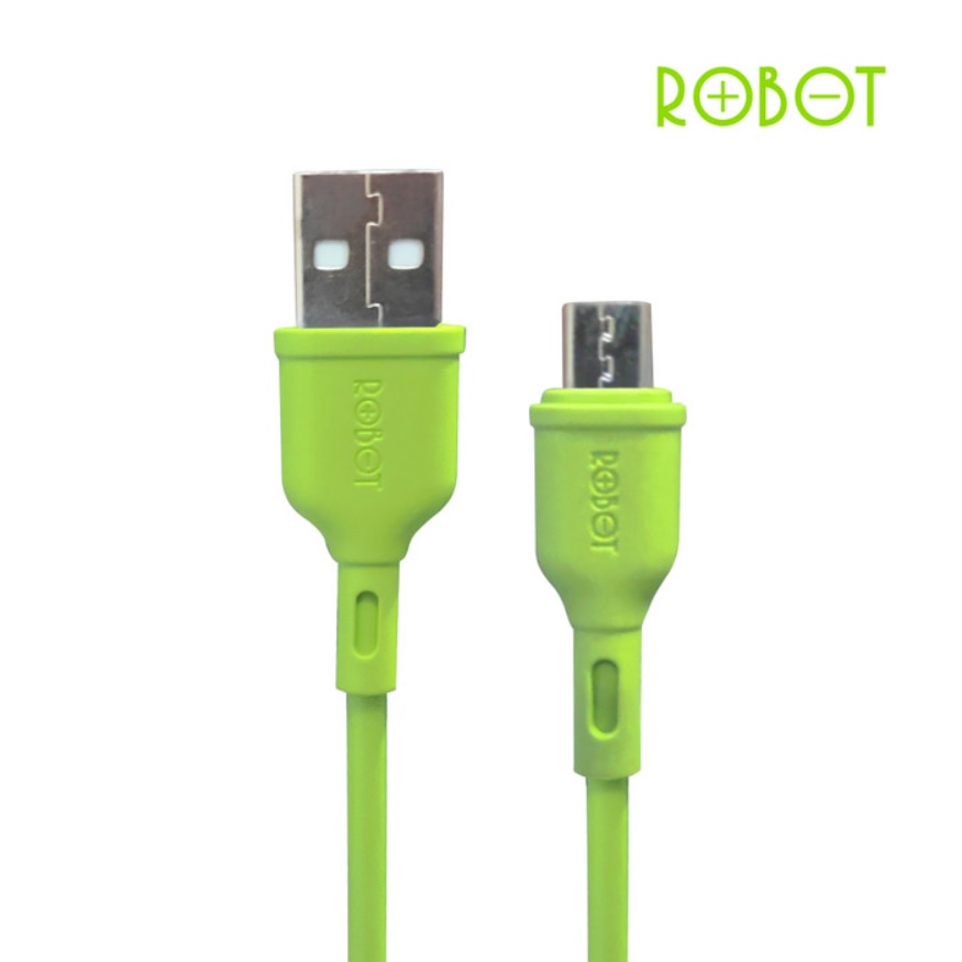 (1 TOPLES 20 PCS) Wired Cable Kabel data Micro USB ROBOT RT-RBM100 RT RBM100 MICRO 1 Meter Universal Smartphone hp