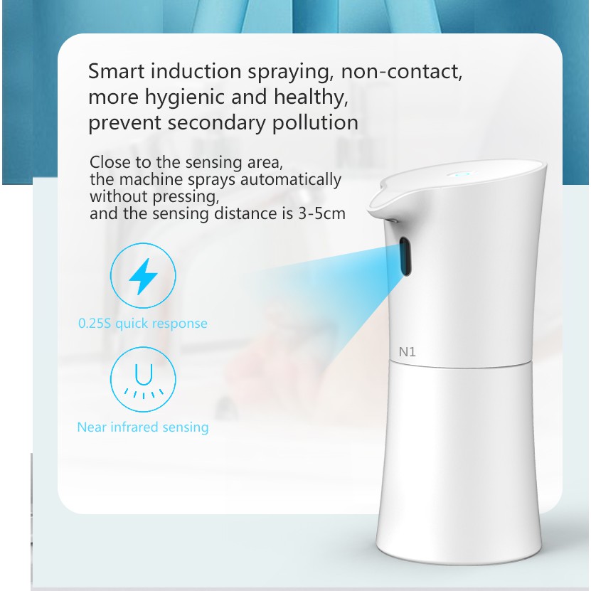 Alat Hand Sanitizer Otomatis Smart Automatic Hand Sanitizer Shopee Indonesia