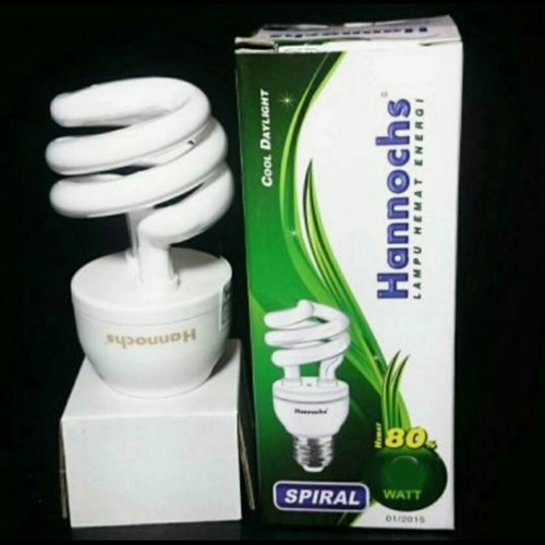 Hannochs Bola Lampu Spiral / Bola Lampu Hemat Energi