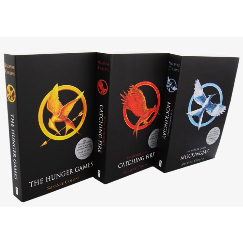 [ENGLISH] BUKU NOVEL HUNGER GAMES 4 SERIES CATCHING FIRE, MOCKINGJAY, BALLAD SONGBIRD - SUZANNE COLLINS [ORIGINAL]