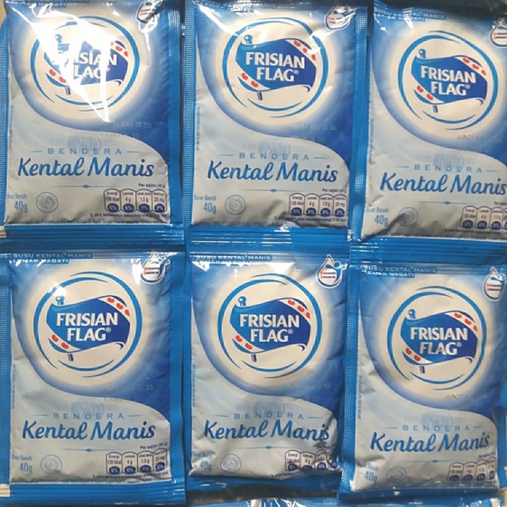 Susu Kental Manis Frisian Flag Vanilla Coklat 6x38gr