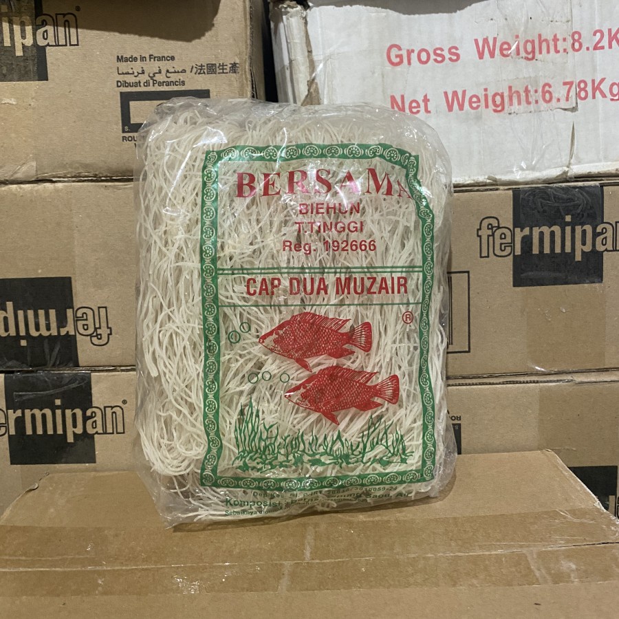 Bihun Cap Dua Mujair / Muzair Medan TERMURAH GROSIR RESELLER