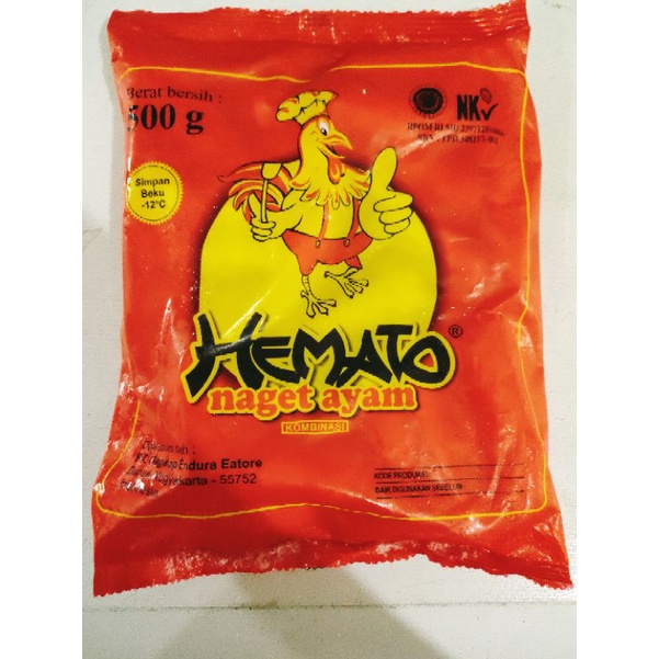 

Nuget Ayam Hemato 500 grm