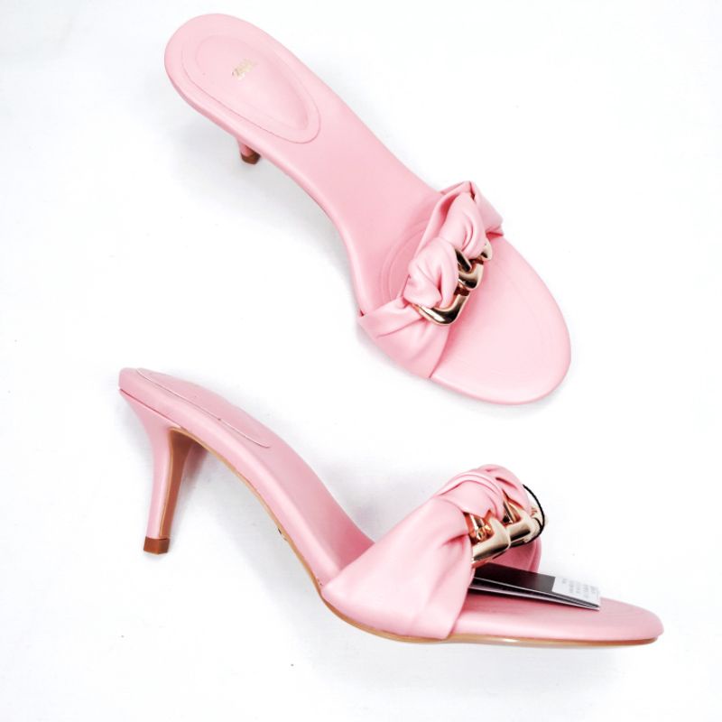 ZR Heeled Sandal with Chain 0357-1