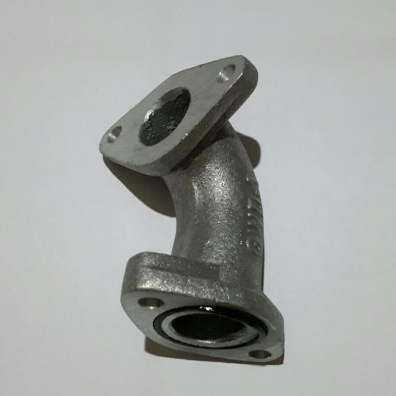 Manipul intake manipol insulator aluminium grand supra supra fit lama new legenda bengkok / miring k