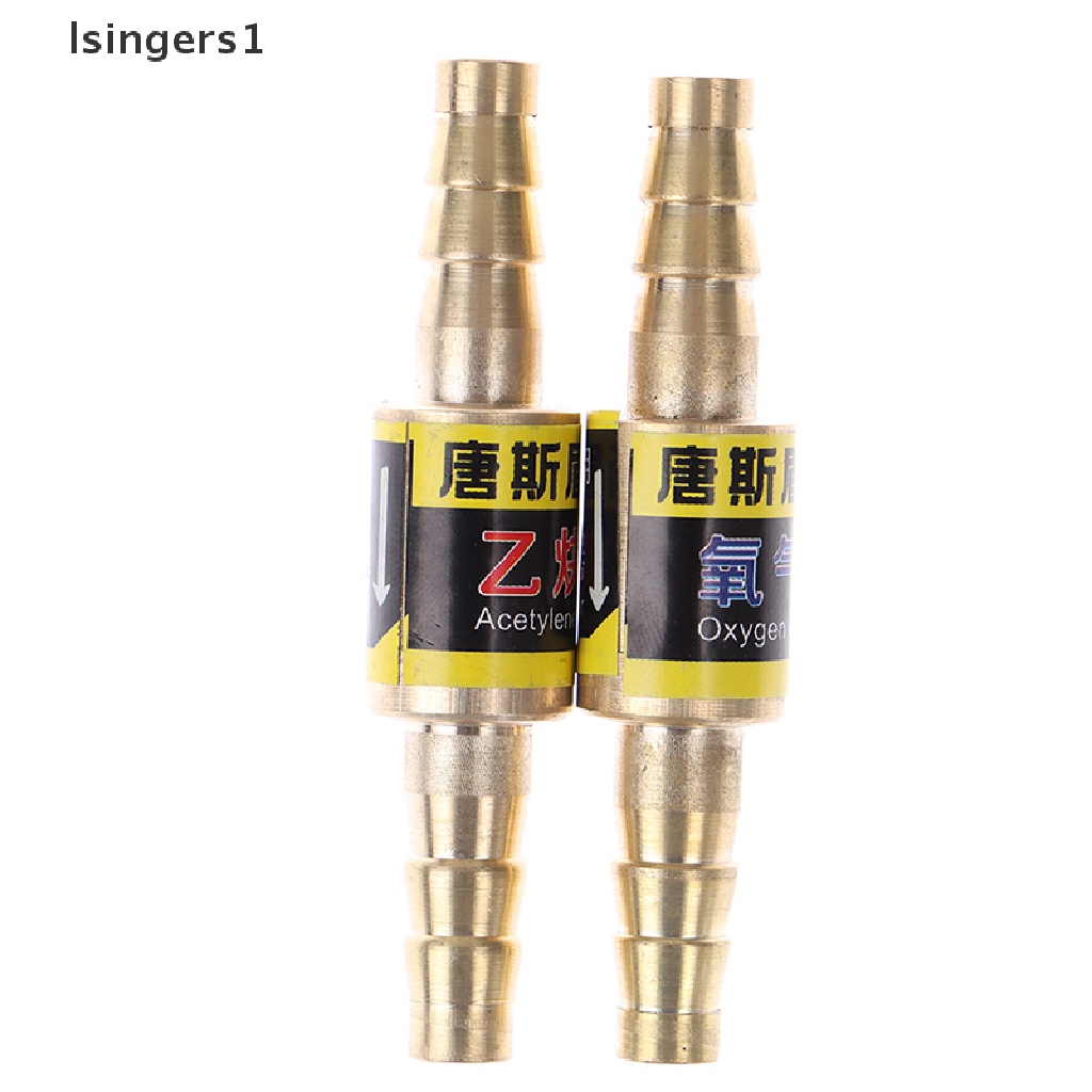 (lsingers1) 1pc Katup Pipa Flashback Arrestors Of Acetylene &amp; Oxygen Fuel Check