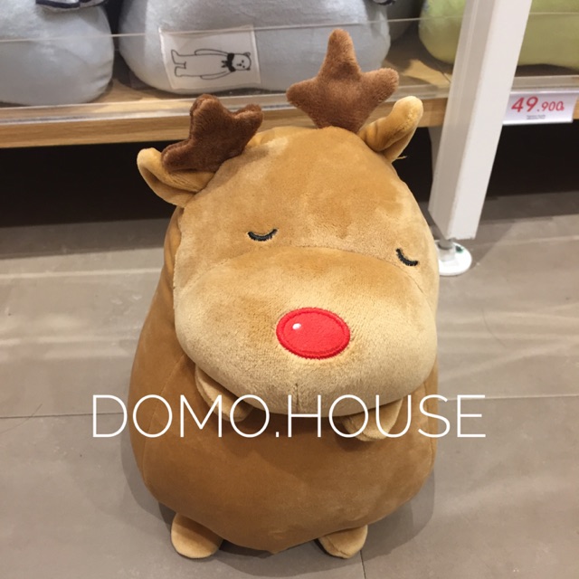 MINISO ROUND ELK PLUSH TOY