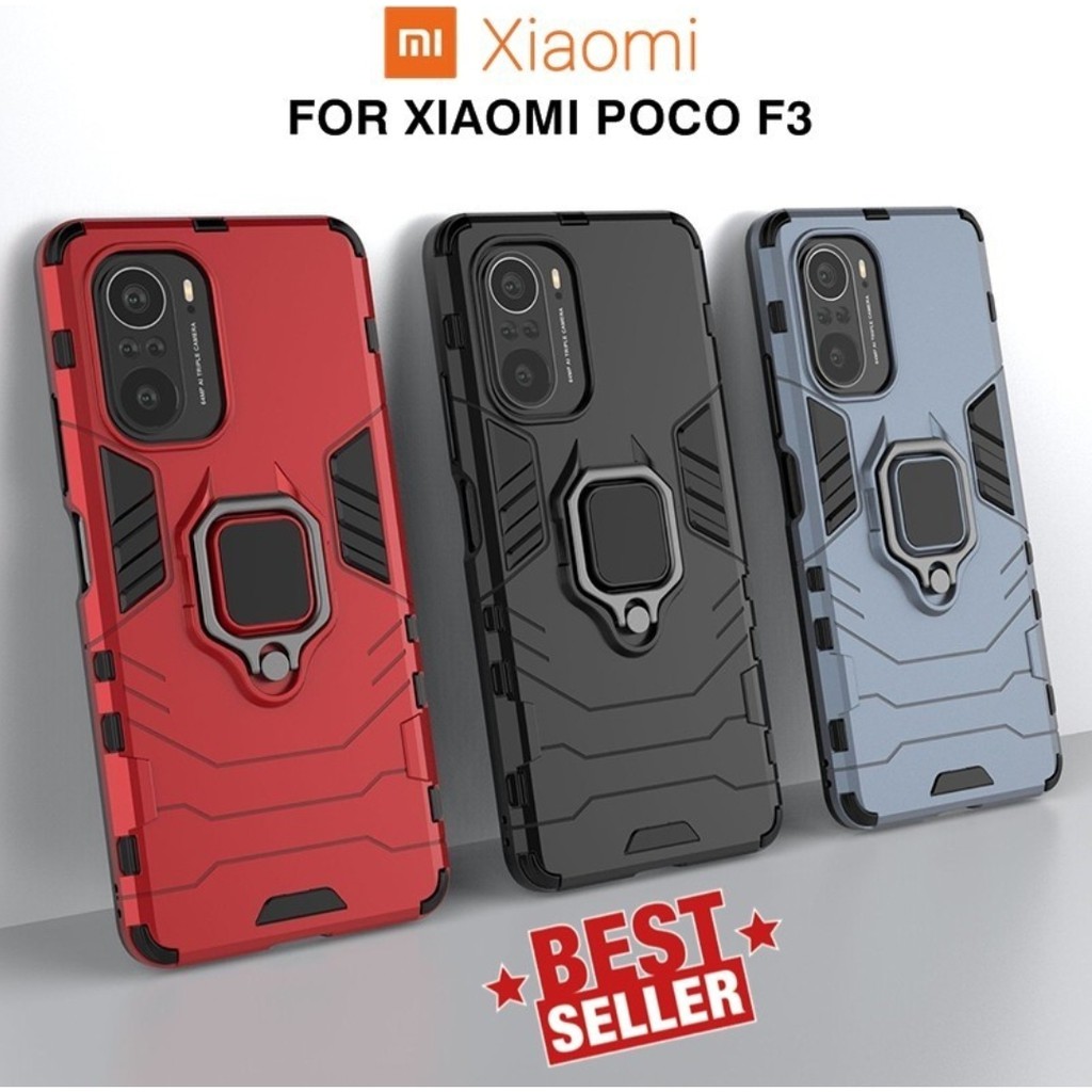 Panther Armor Ring Holder Xiaomi Redmi Note 10S Case Cover