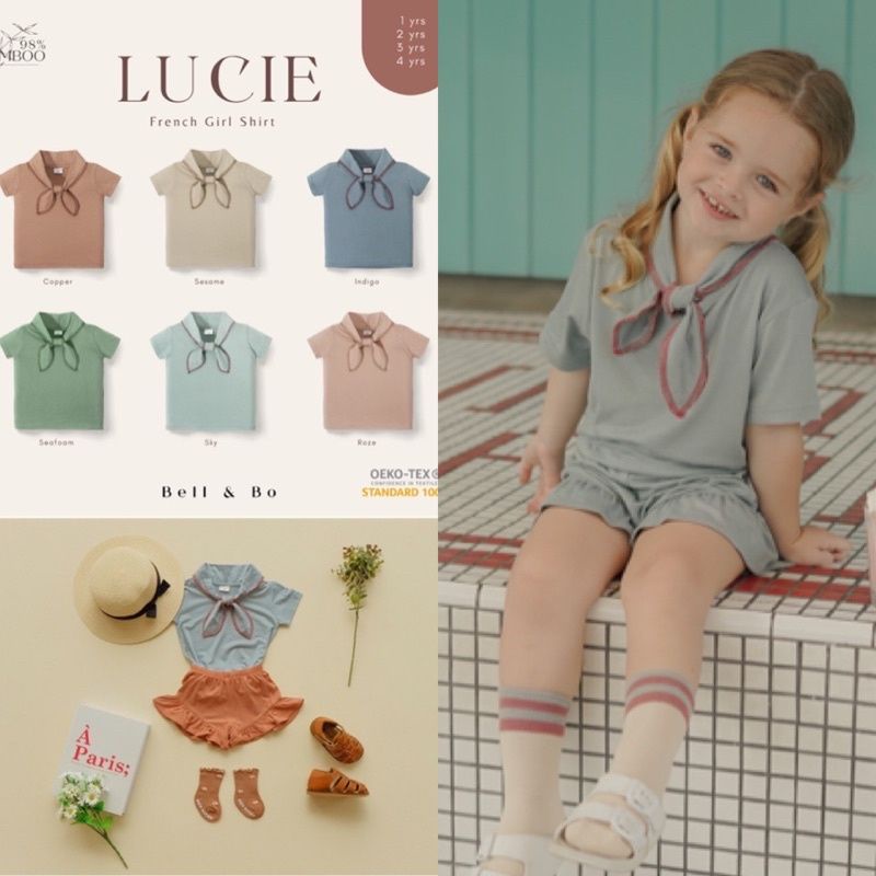 Bell &amp; Bo Lucie // Atasan Anak Perempuan