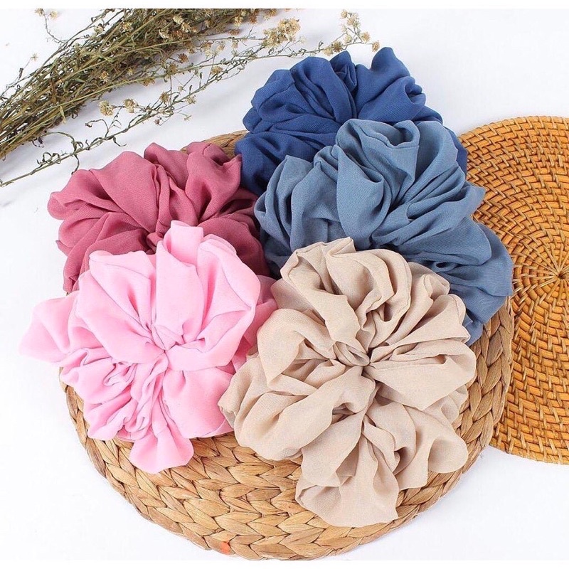 SCRUNCHIE HIJAB / CEPOL HIJAB / KUCIR / CEPOL / IKAT RAMBUT