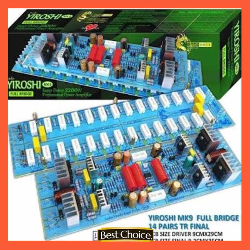 Kit Power Yiroshi MK-9 MK9 Super Driver 2200W