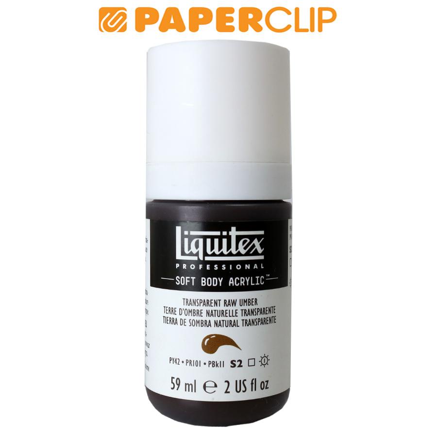 

ACRYLIC SOFT BODY LIQUITEX 1959333LQ TRANSPARENT RAW UMBER