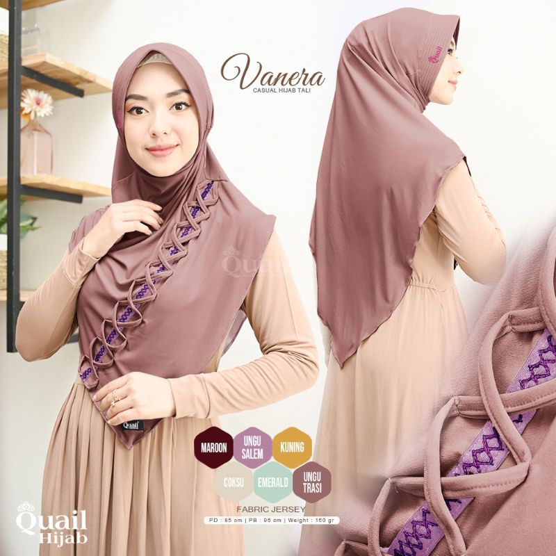 Quail Hijab | Vanera Casual Hijab Tali