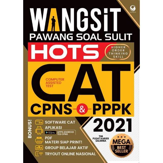 Buku Wangsit Pawang Soal Sulit Hots Cat Cpns Pppk 2021 Shopee Indonesia
