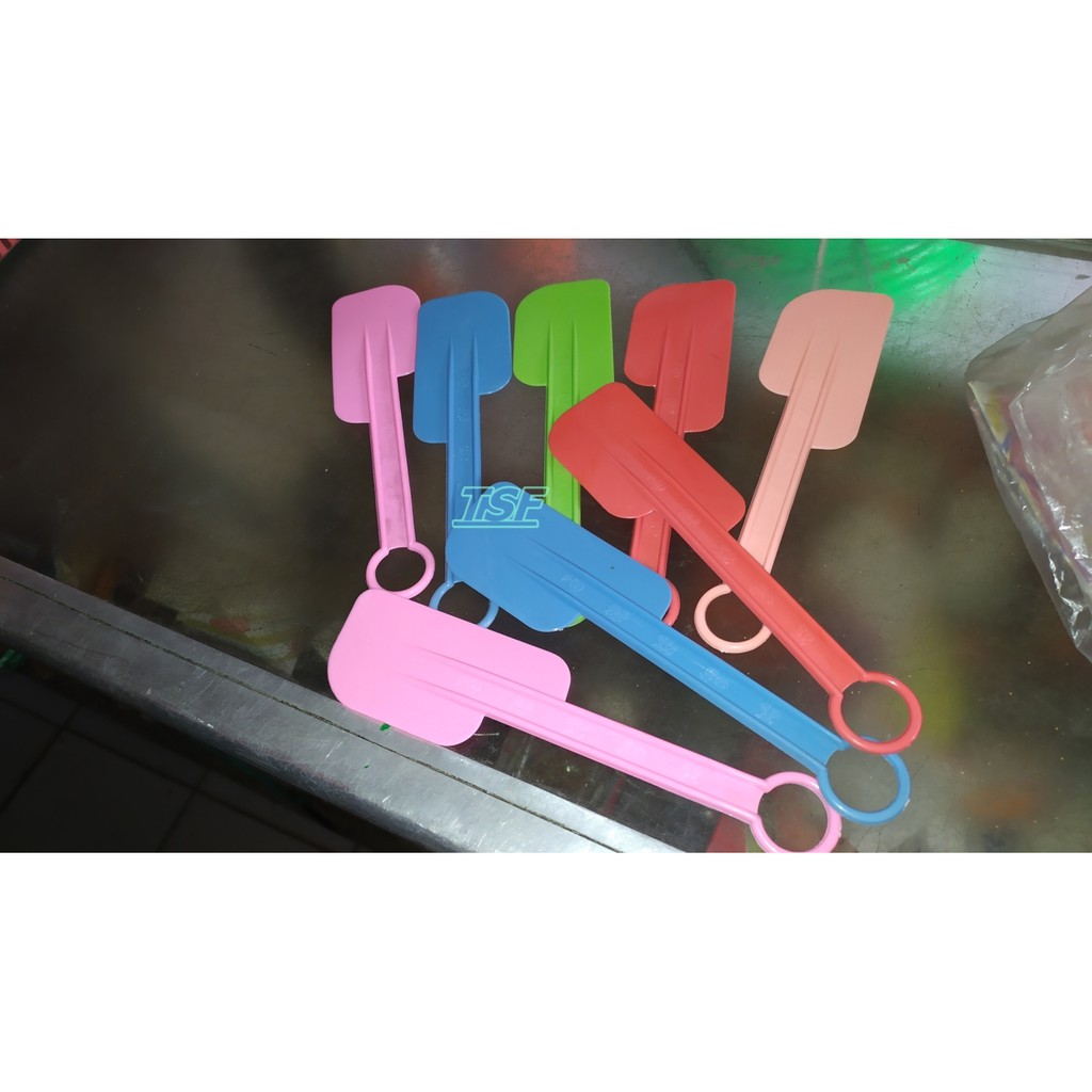 Jual Spatula Plastik / Sendok Kue / Spatula Sedang / Food Grade Sendok