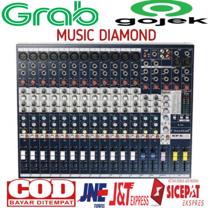 Mixer Soundcraft EFX-12 Lexicon Effects