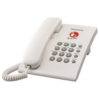 Pesawat Telepon PANASONIC KX-TS505 - Putih