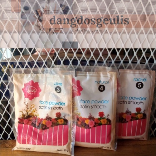 viva bedak zak 25gr/bedak tabur viva/pupur viva/bedak tabur ringan/bedak tabur refill/BPOM/original/