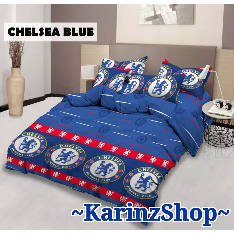 Sprei Lady Rose CHELSEA BLUE  (King 180 / Queen 160 / Single 120 x 200 )