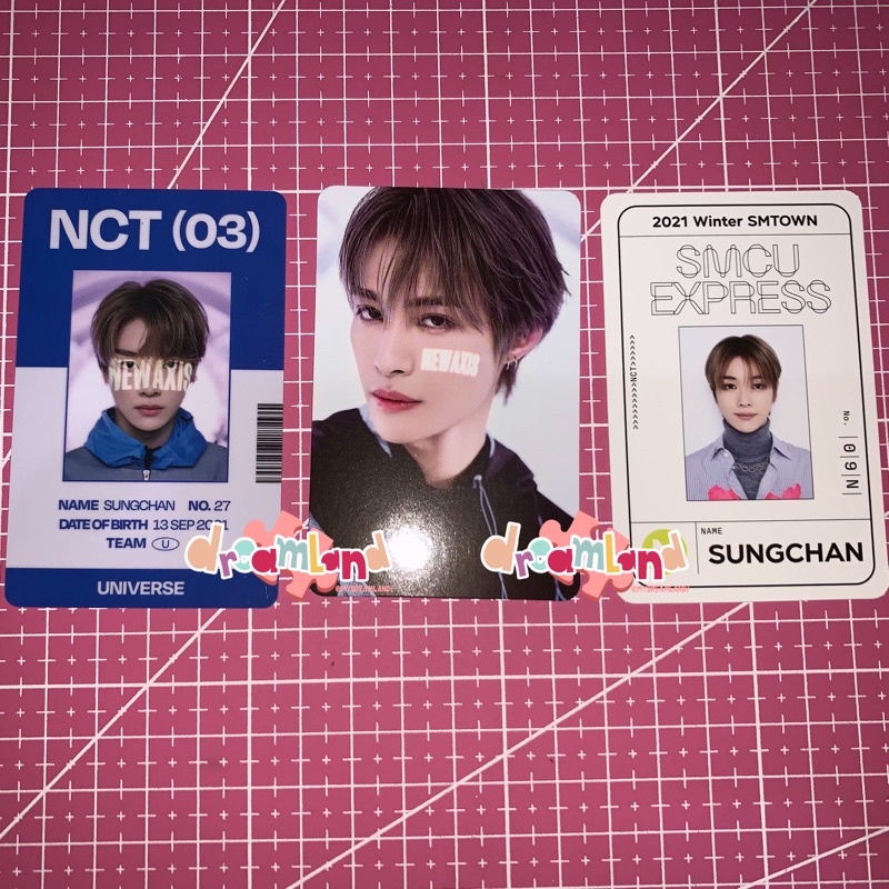 [READY STOCK] ID UNIVERSE SUNGCHAN PC KONSEP YANGYANG PASSCARD SUNGCHAN