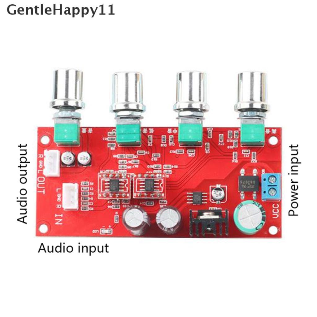 Gentlehappy AD828 Papan amplifier Pre-amp HIFI Stereo Kontrol volume