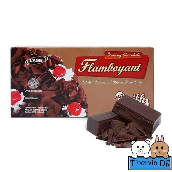 

Coklat Batang - Lagie Flamboyant Dark Milk - 250 gram