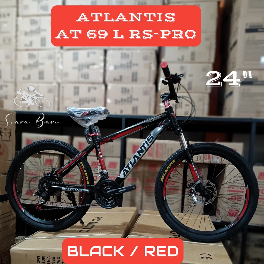 Sepeda Gunung MTB Atlantis AT 69 L RS Pro 24 Inch
