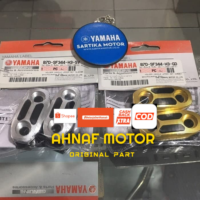RAISER STANG ATAS - KLEM STANG YAMAHA MT15 ORI ACCESSORIES YAMAHA