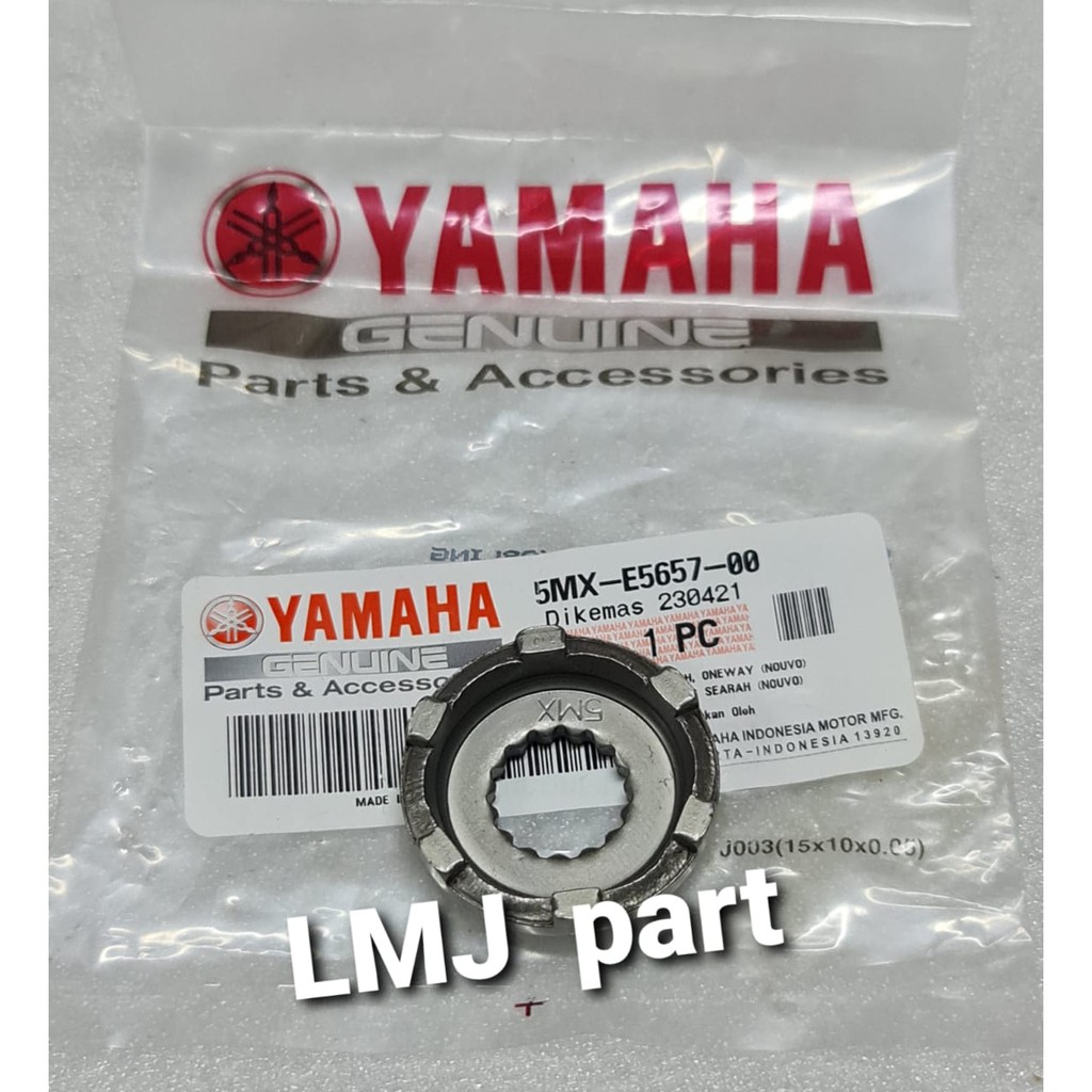 LAWAN GIR GEAR GIGI SELAH PINION CLUTH ONE WAY XEON KARBU RC GT AEROX 125 NUOVO YGP 5MX-E5657-00
