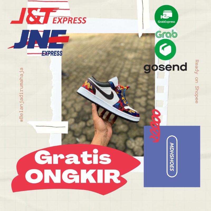 NIKE AIR JORDAN LOW "NOTHING BUT NET" (GRATIS BOX)