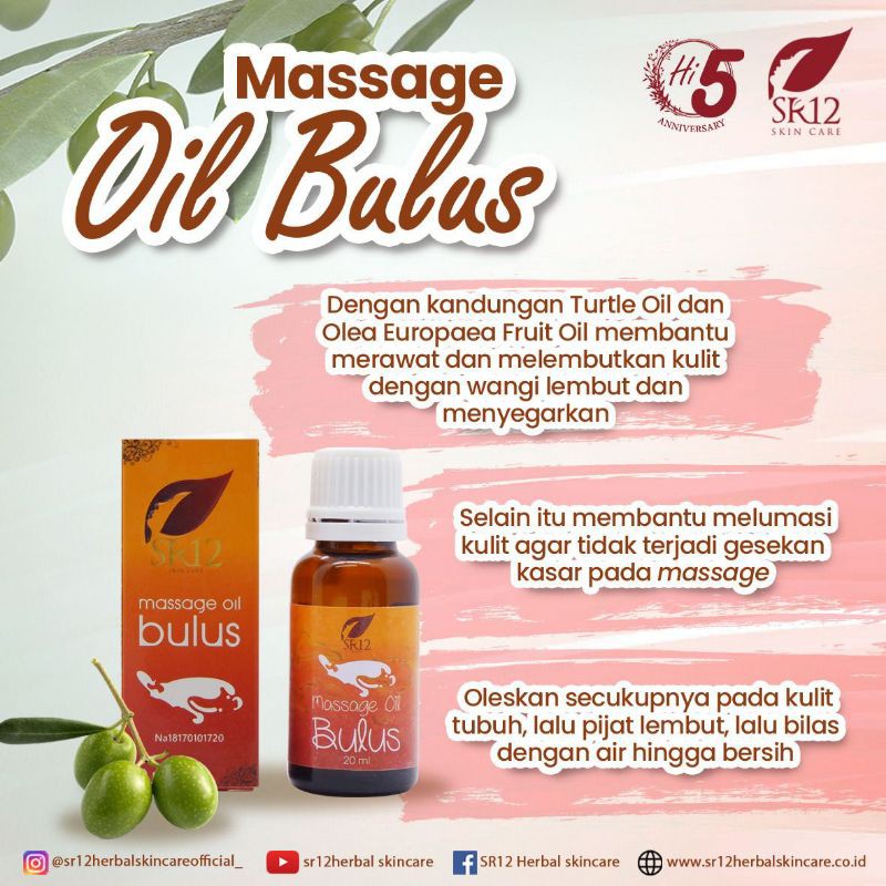 

message oil SR12