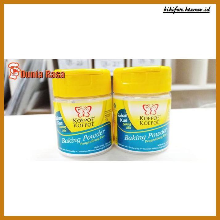 

Redwop-Gnikab- Koepoe Koepoe Baking Powder 45G -Hallall.